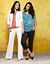 Wide leg linen pant by Lane Bryant
